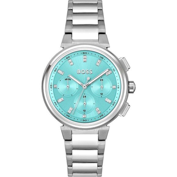 Hugo Boss Silver Stainless Steel Women's Watch - Picture 1 of 3